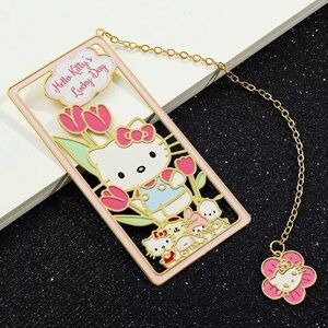 Cute Hello Kitty Book Mark Sanrio Metal Book mark